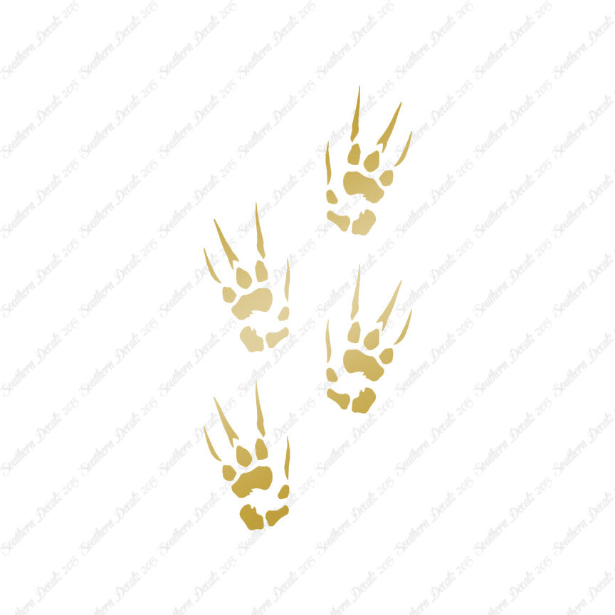Dragon Paw Prints Claw Marks