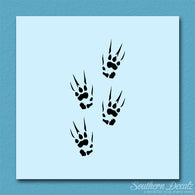 Dragon Paw Prints Claw Marks