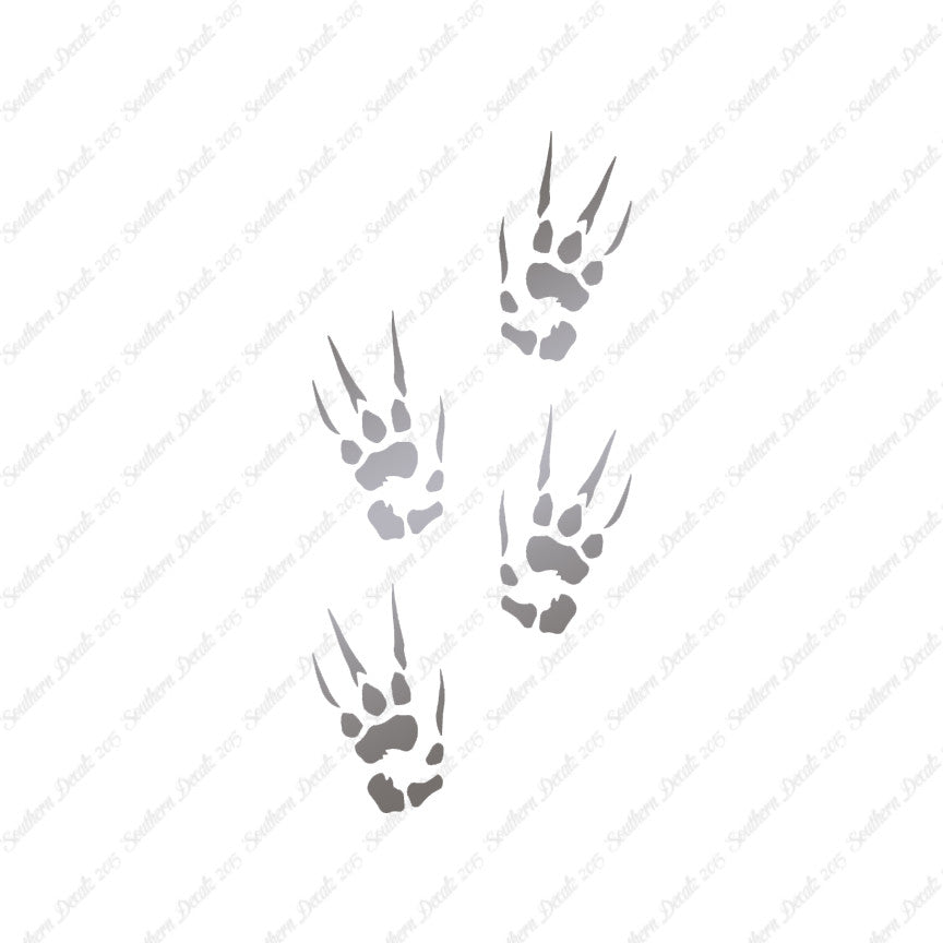 Dragon Paw Prints Claw Marks