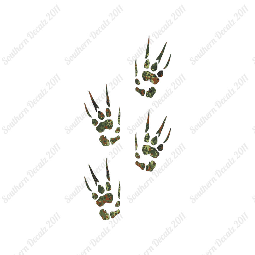 Dragon Paw Prints Claw Marks