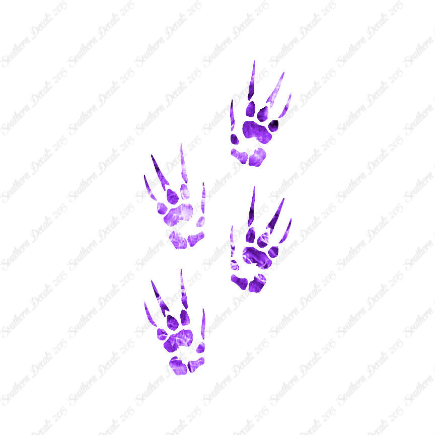 Dragon Paw Prints Claw Marks