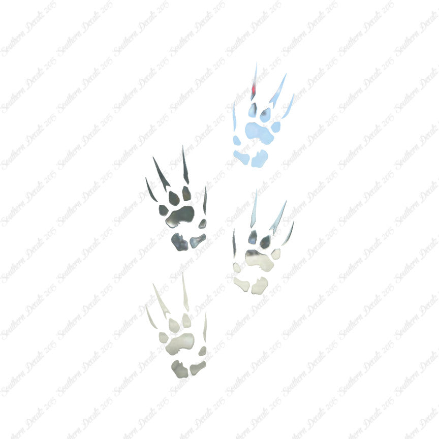 Dragon Paw Prints Claw Marks