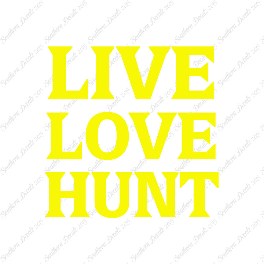 Live Love Hunt