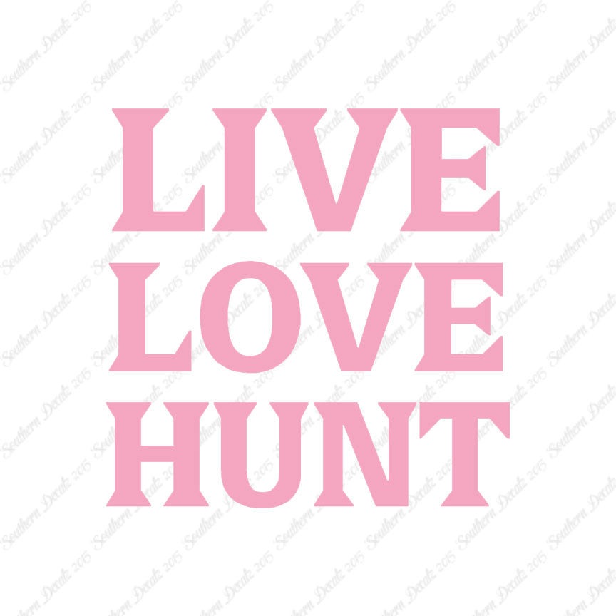 Live Love Hunt
