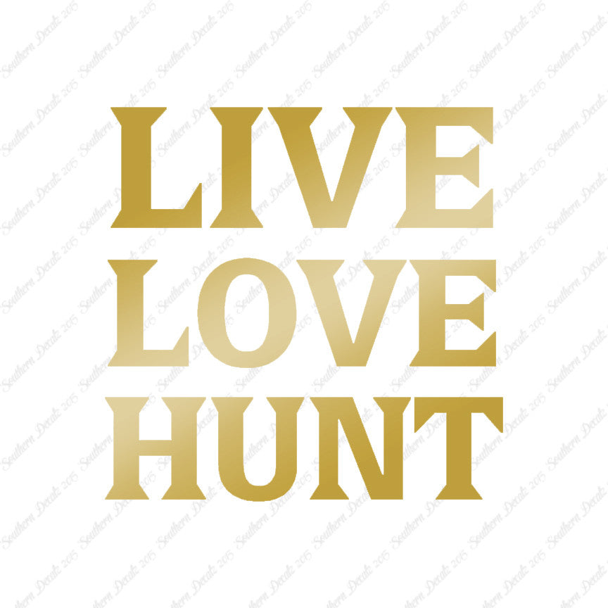 Live Love Hunt