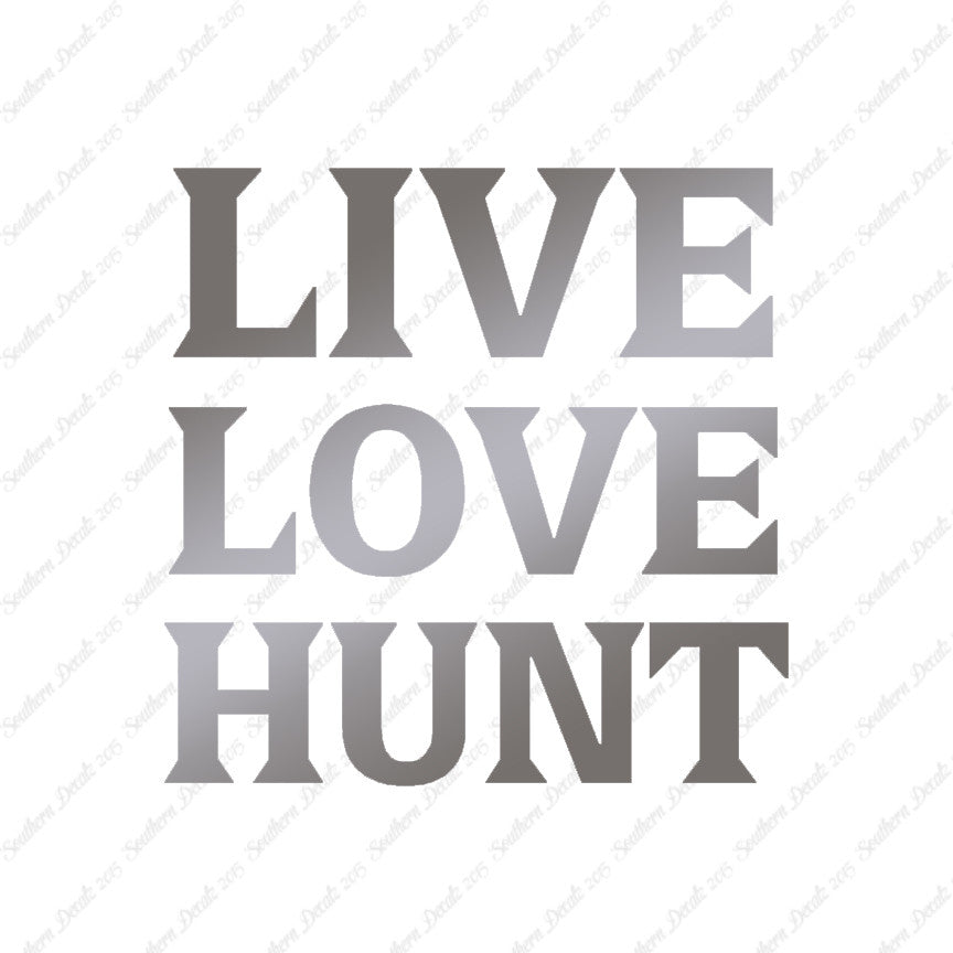 Live Love Hunt