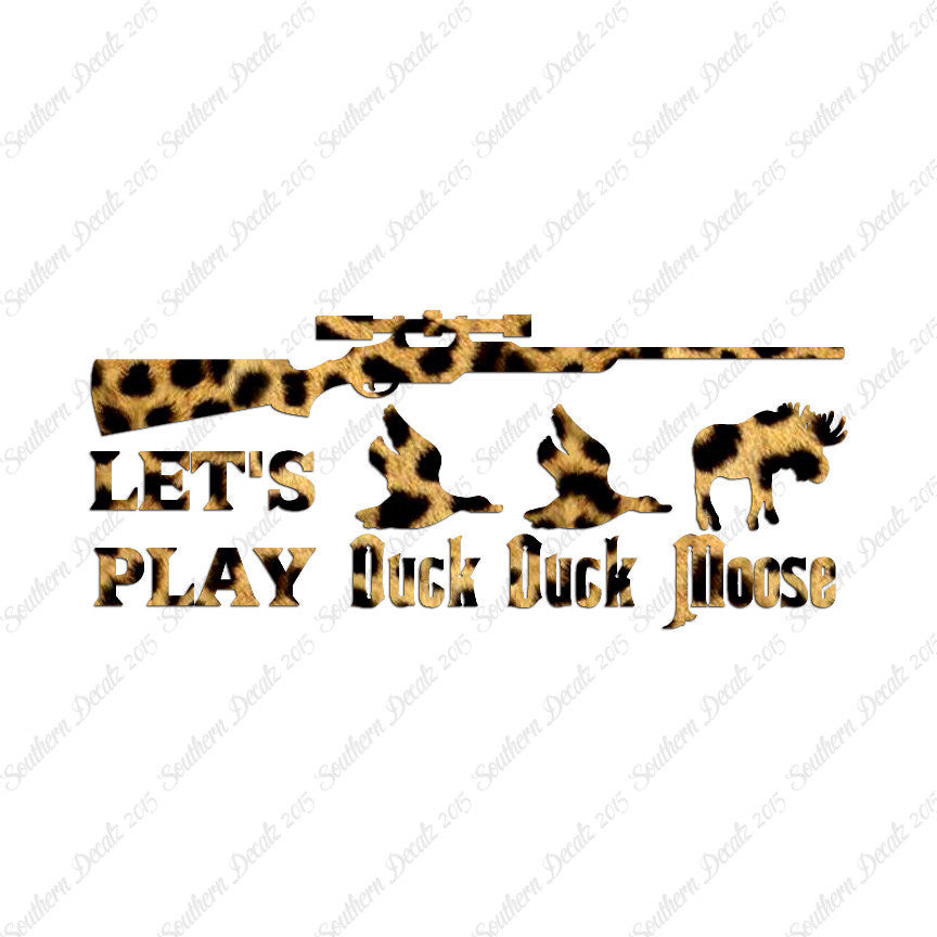 Let's Play Duck Duck Moose