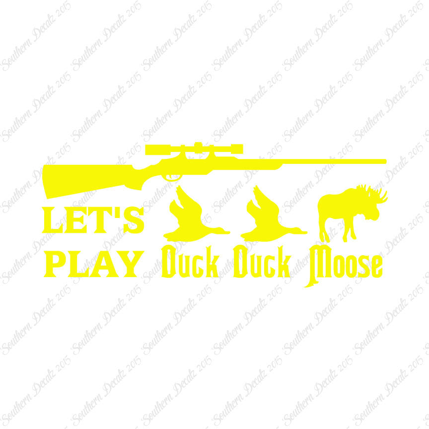 Let's Play Duck Duck Moose