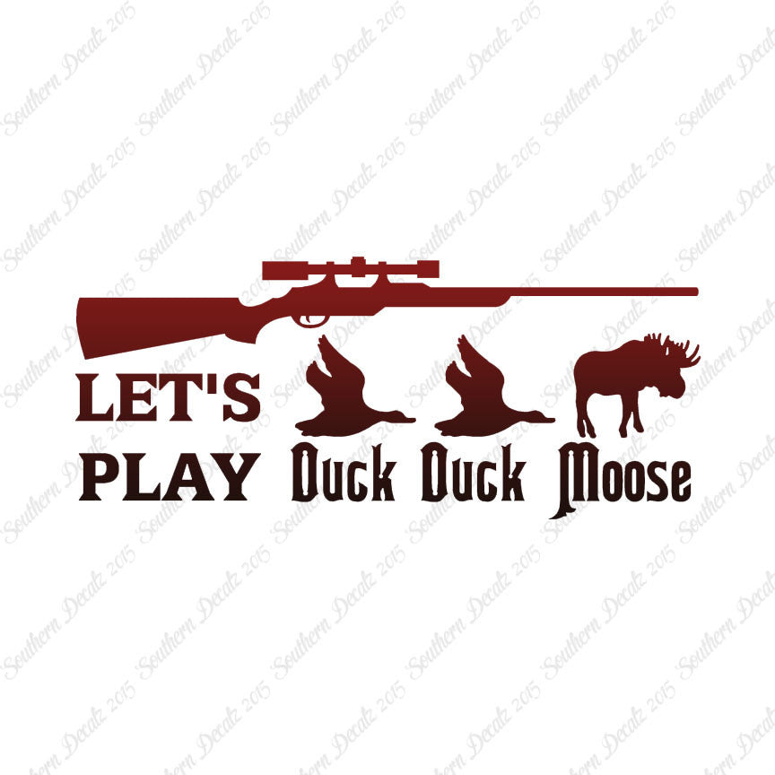 Let's Play Duck Duck Moose