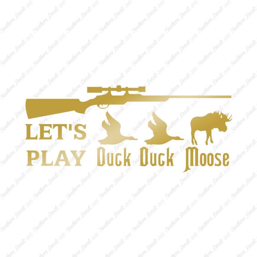 Let's Play Duck Duck Moose