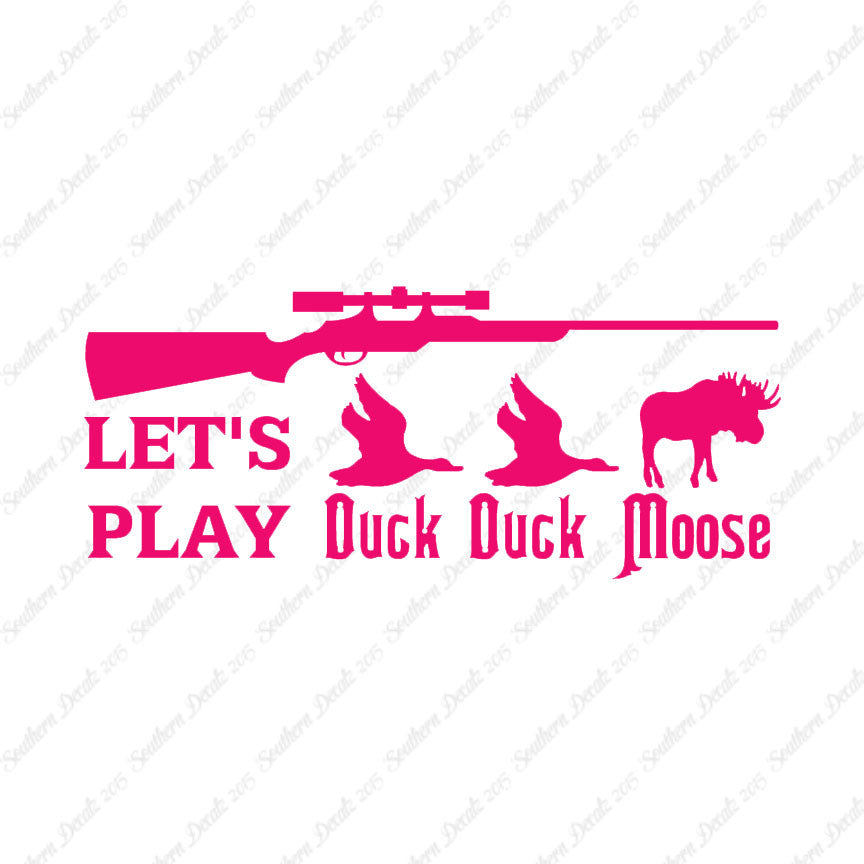 Let's Play Duck Duck Moose