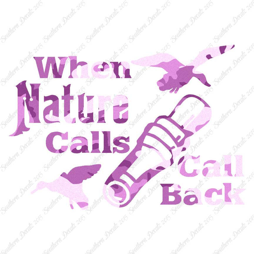 When Nature Calls Call Back Hunting