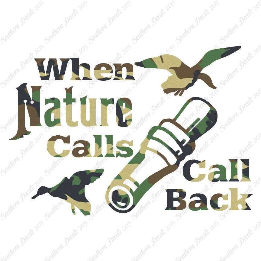 When Nature Calls Call Back Hunting