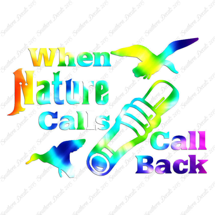 When Nature Calls Call Back Hunting