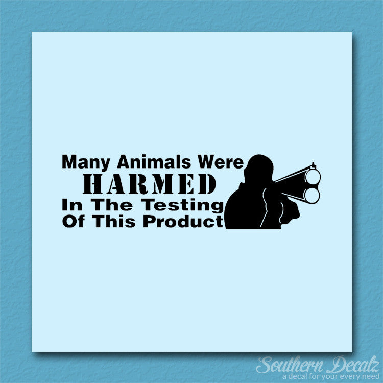 Many Animals Harmed Shotgun Hunting