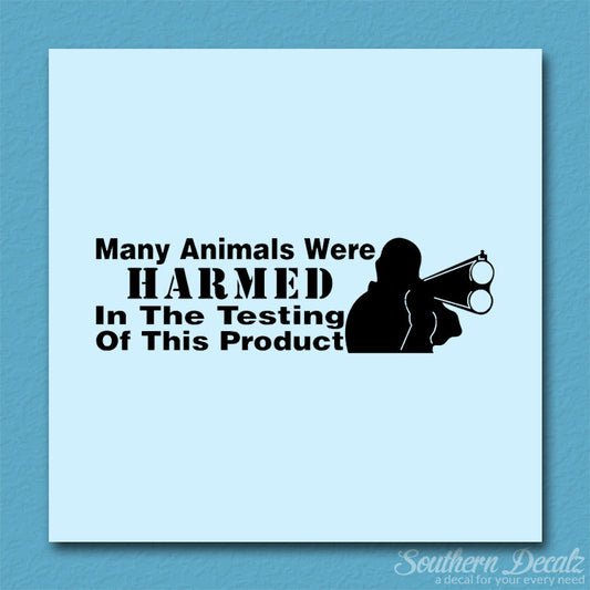 Many Animals Harmed Shotgun Hunting
