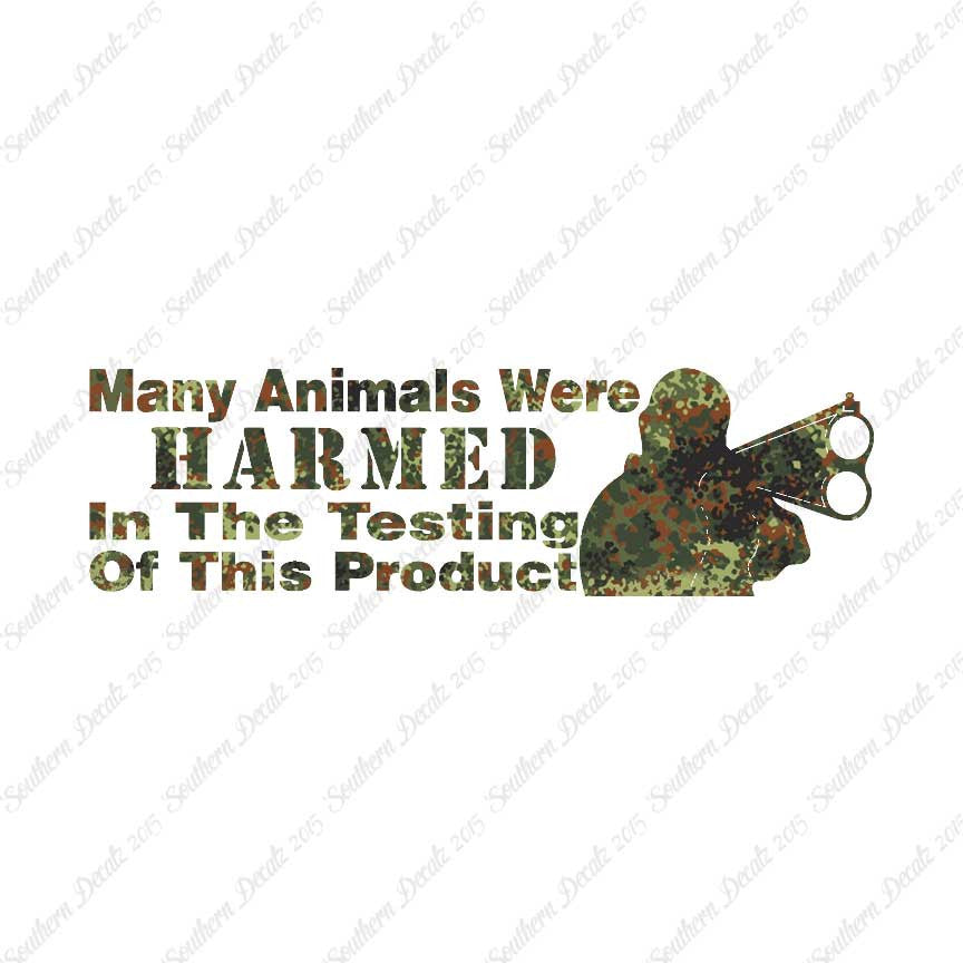 Many Animals Harmed Shotgun Hunting