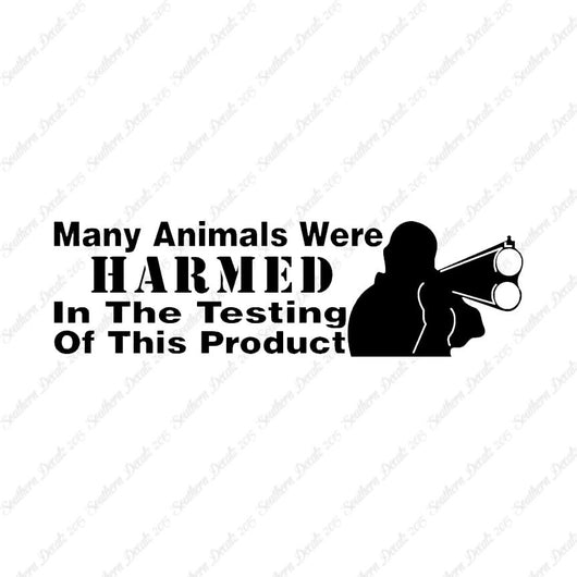 Many Animals Harmed Shotgun Hunting