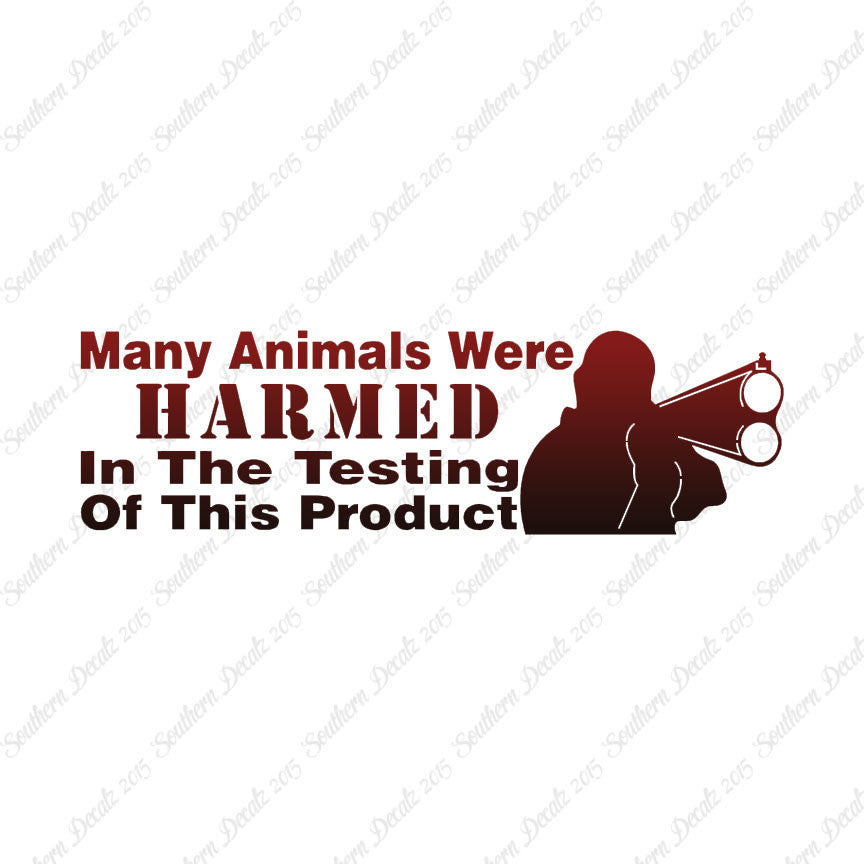 Many Animals Harmed Shotgun Hunting