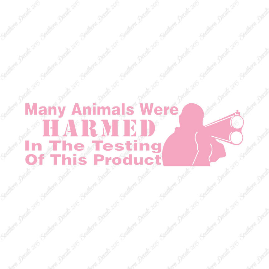 Many Animals Harmed Shotgun Hunting