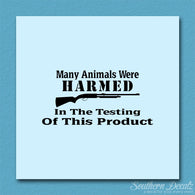 Many Animals Harmed Rifle Hunting
