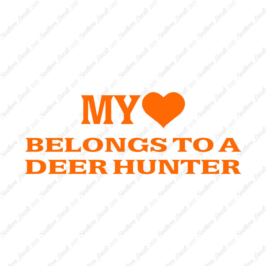 Heart Belongs To Deer Hunter