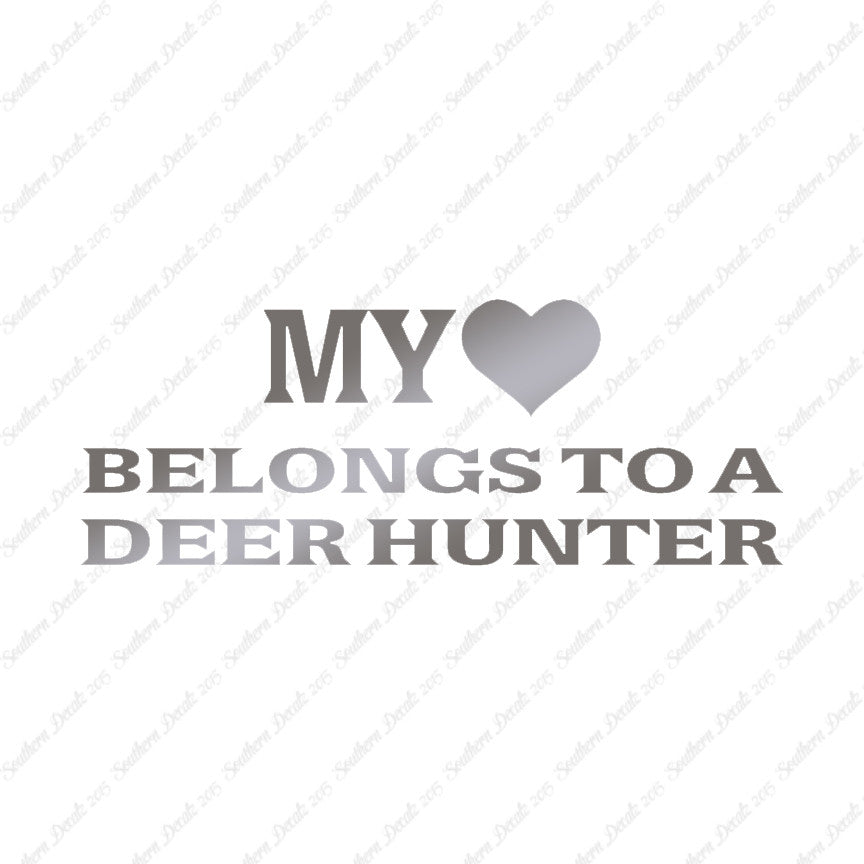 Heart Belongs To Deer Hunter