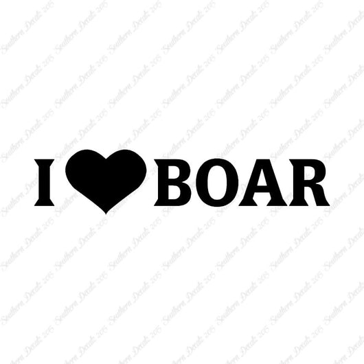 I Heart Boar Love