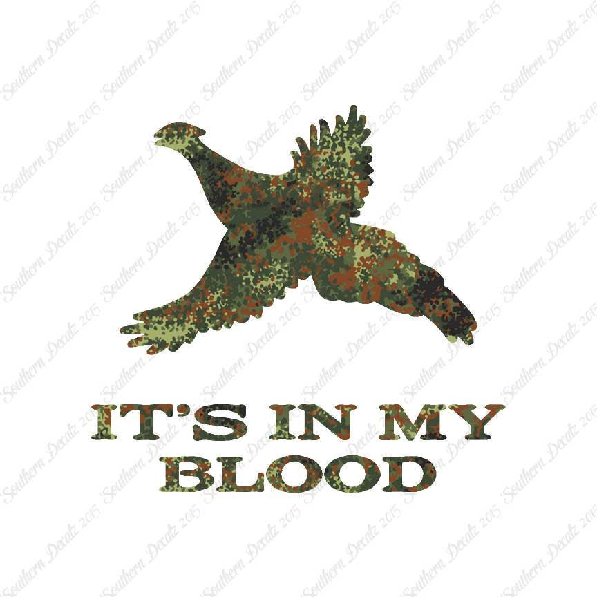 Pheasant In My Blood Hunting