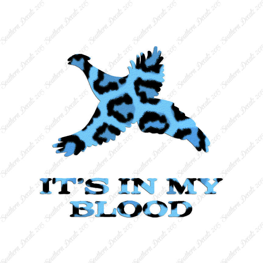 Pheasant In My Blood Hunting