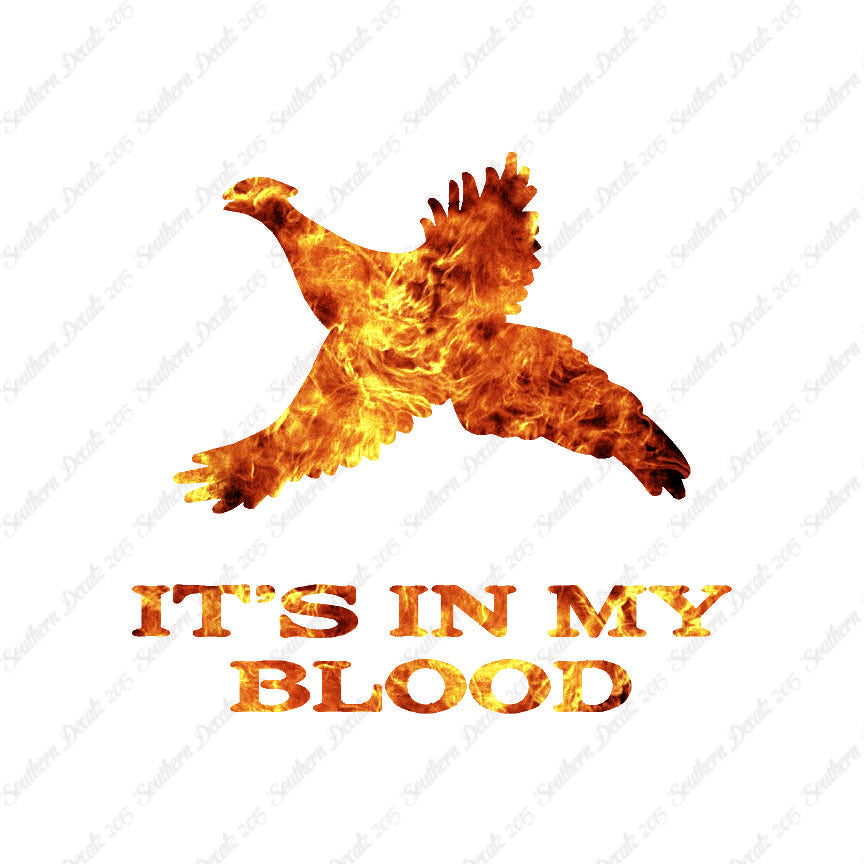 Pheasant In My Blood Hunting