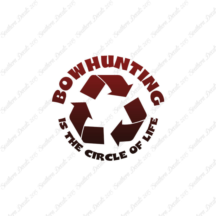 Bow Hunting Circle Of Life Recycle