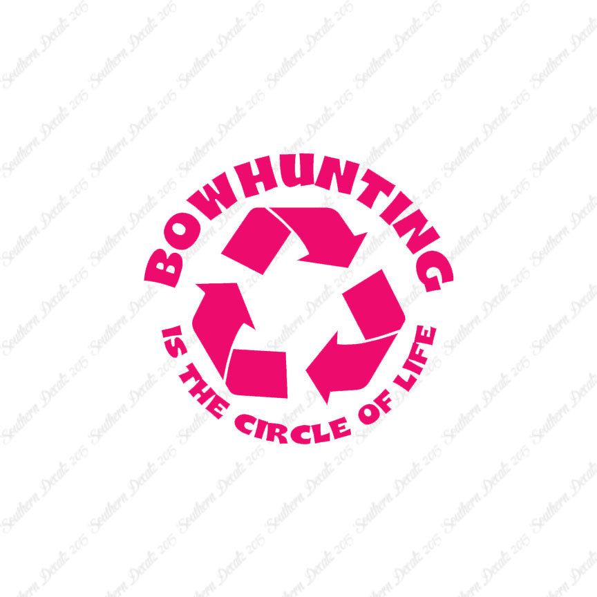 Bow Hunting Circle Of Life Recycle