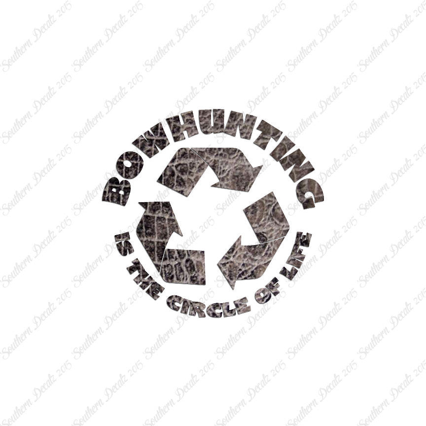 Bow Hunting Circle Of Life Recycle
