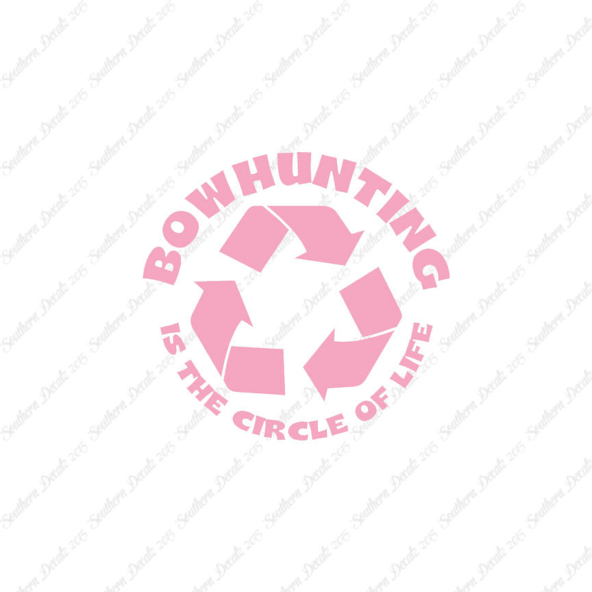 Bow Hunting Circle Of Life Recycle