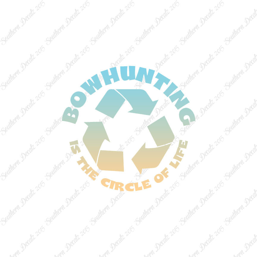 Bow Hunting Circle Of Life Recycle