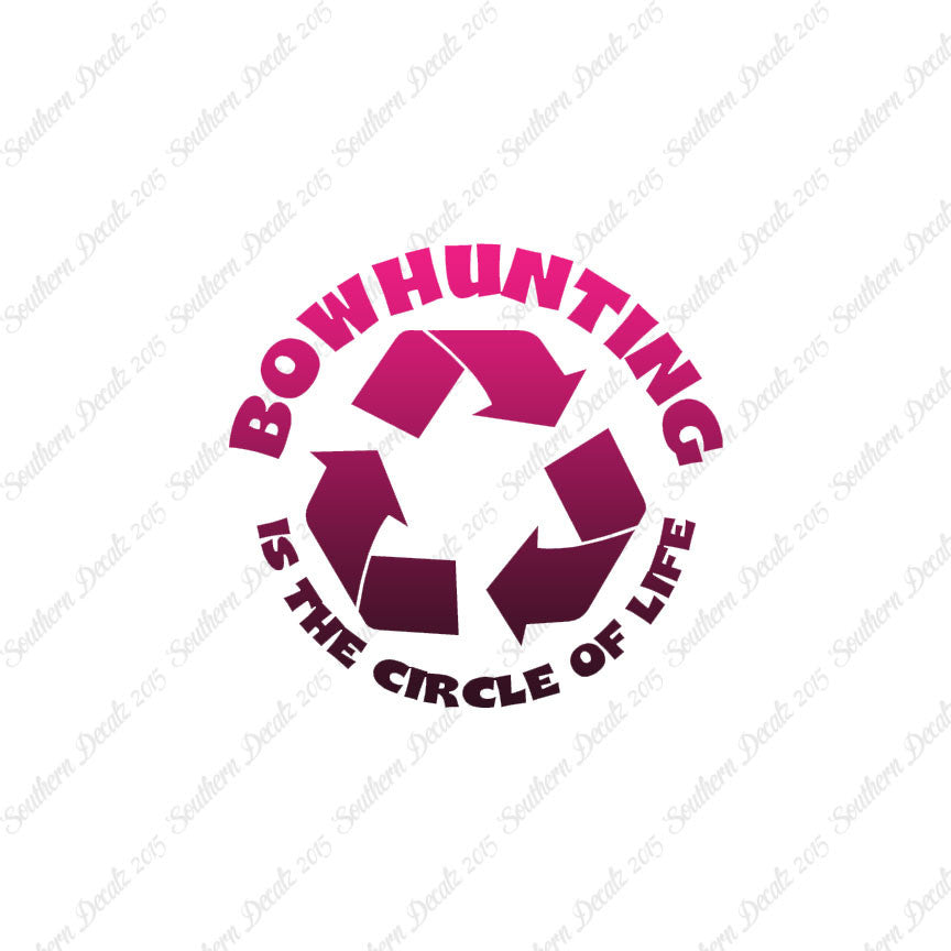 Bow Hunting Circle Of Life Recycle