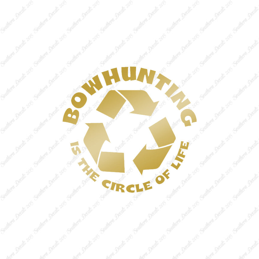 Bow Hunting Circle Of Life Recycle