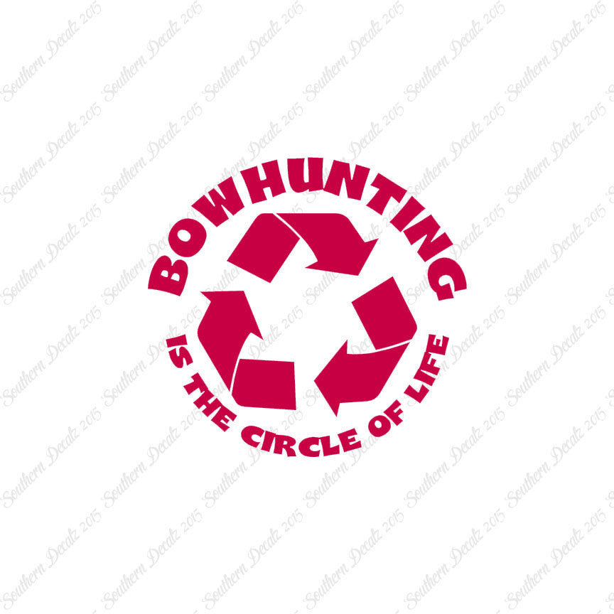 Bow Hunting Circle Of Life Recycle