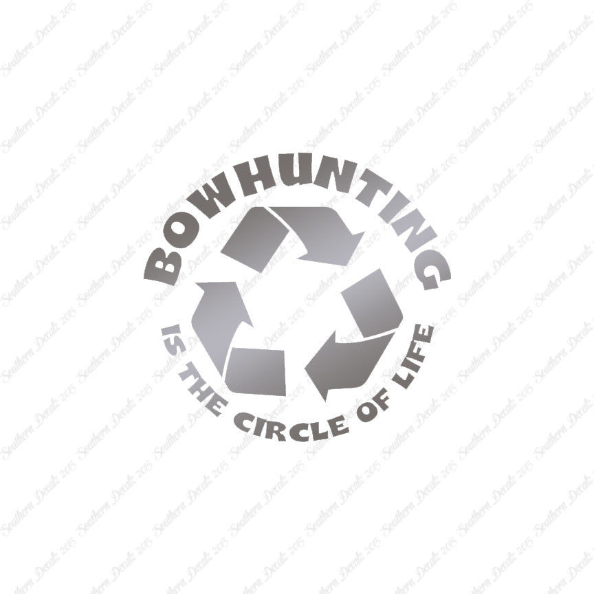 Bow Hunting Circle Of Life Recycle