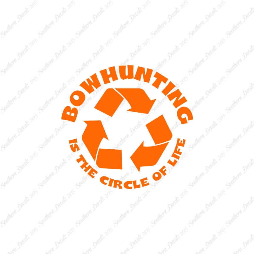 Bow Hunting Circle Of Life Recycle