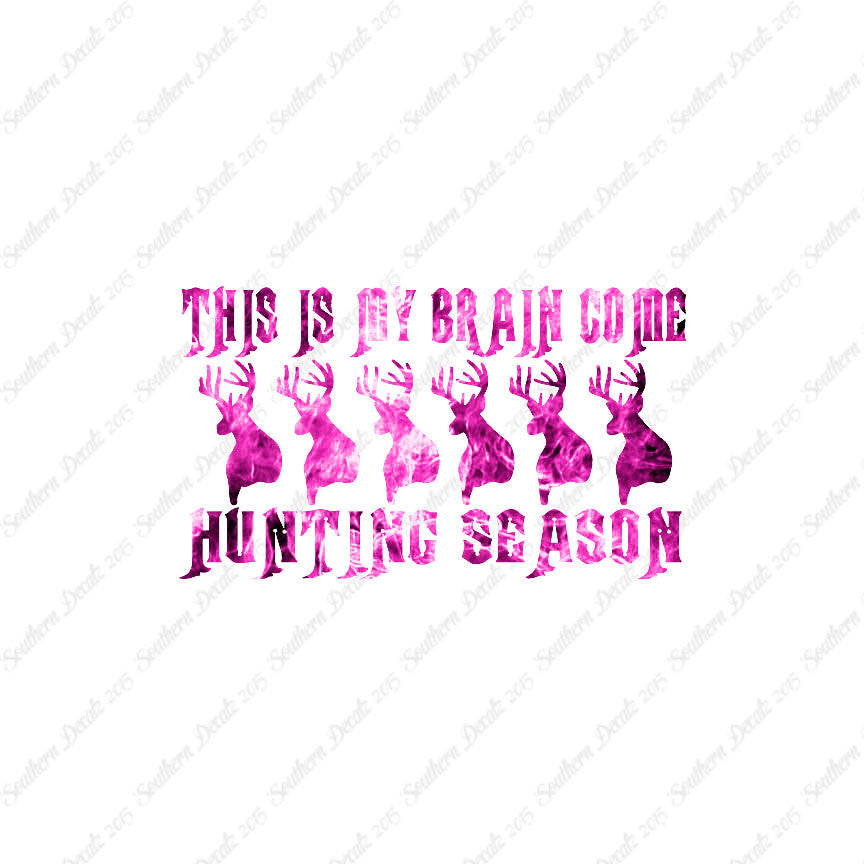 My Brain In Hunting Season