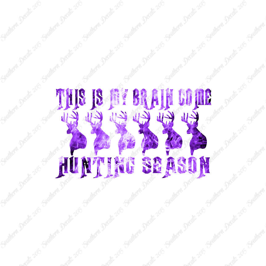 My Brain In Hunting Season