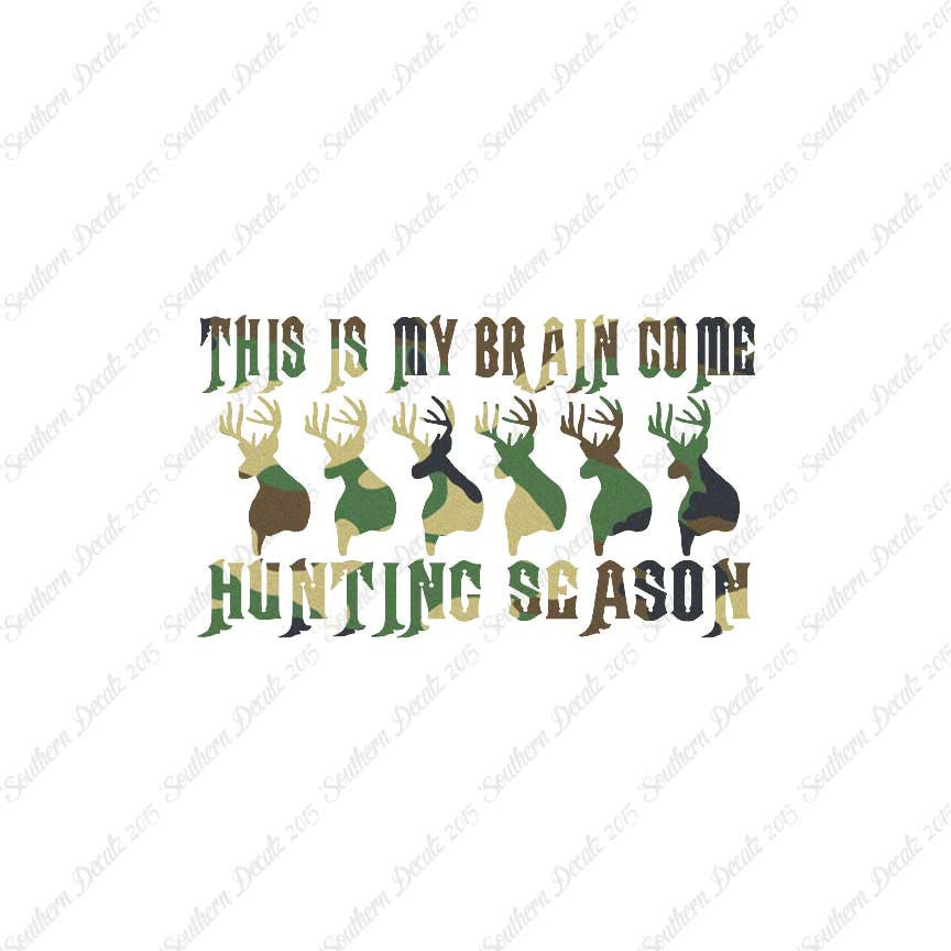 My Brain In Hunting Season