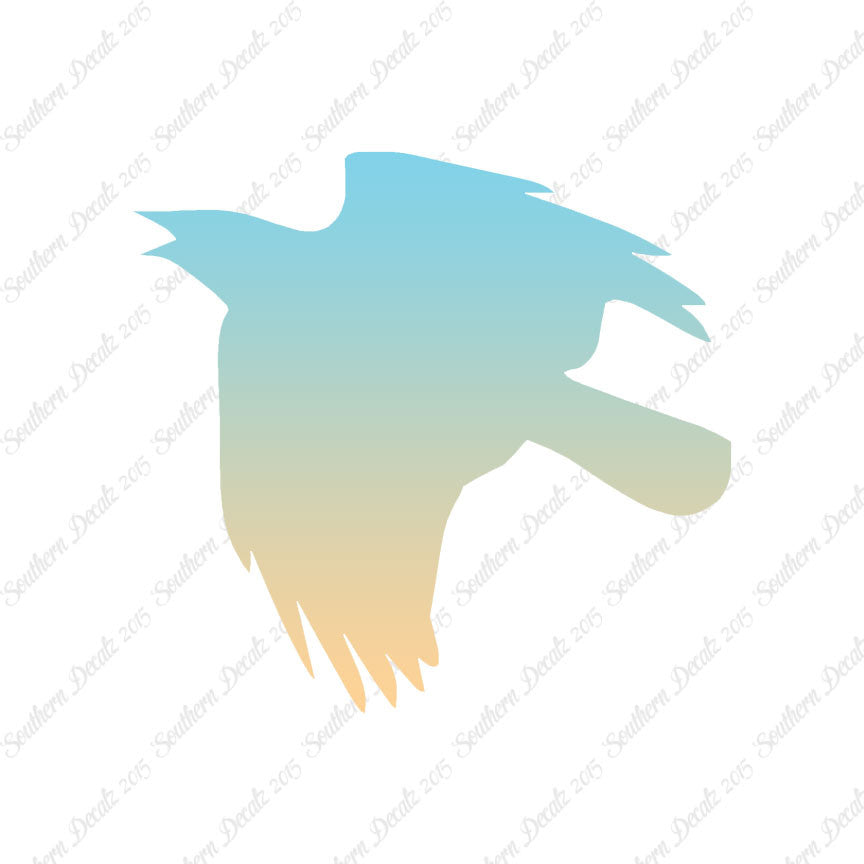 Flying Crow Bird