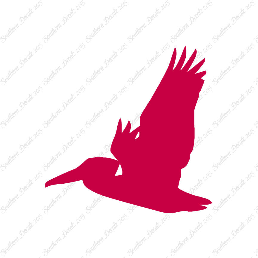 Flying Pelican Bird