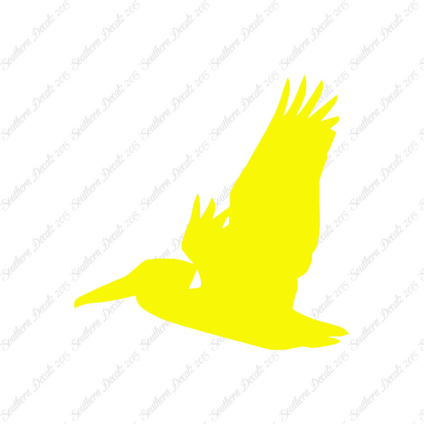 Flying Pelican Bird