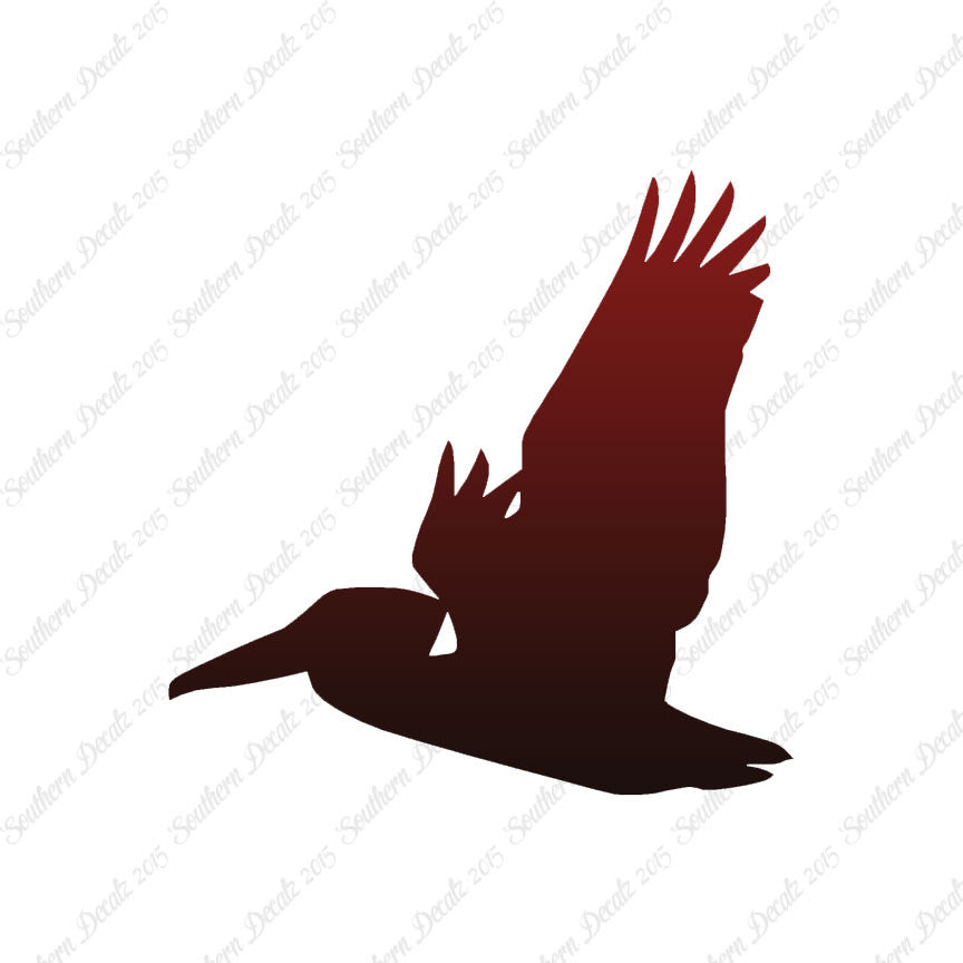 Flying Pelican Bird