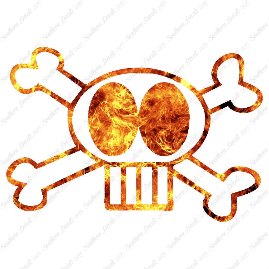 Skull Crossbones Art