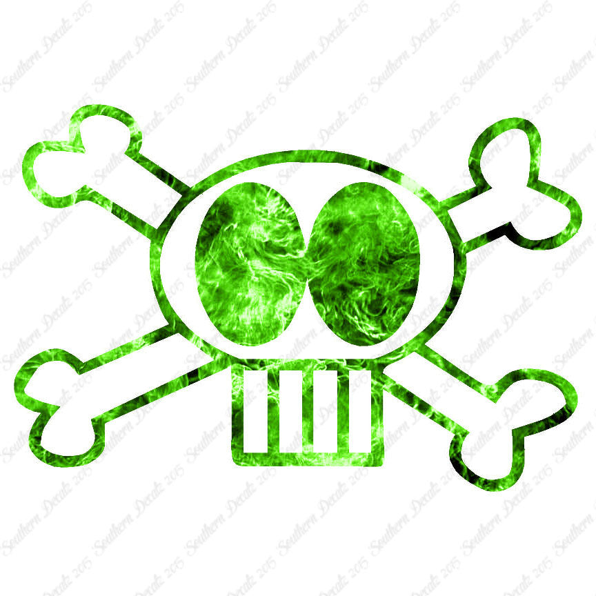 Skull Crossbones Art